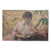 Housse D'oreillers Albert Edelfeel - La Parisienne de lecture (Dos)