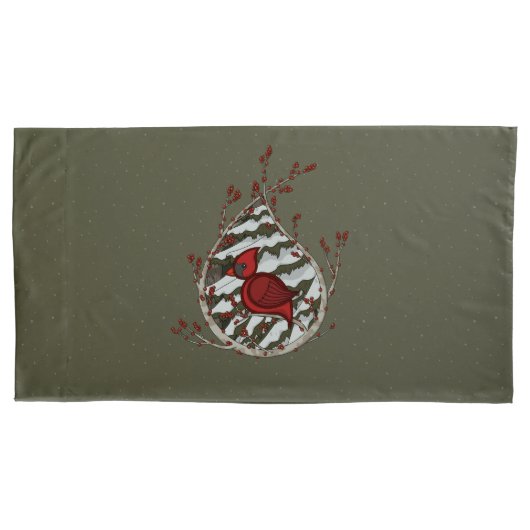 Housse D'oreillers Alexandre le Coque Coussin cardinal (devant)