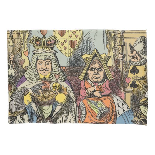 Housse D'oreillers Alice à Wonderland Cheshire Cat Characters (devant)