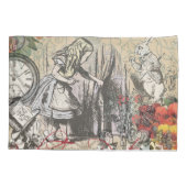 Housse D'oreillers Alice au pays des merveilles Rideau Art classique (Dos)