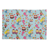 Housse D'oreillers Alice Wonderland Mad Hatter Cat Doodle (Dos)