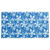 Housse D'oreillers ALOHA HAWAII (BLEU x 2) (devant-Droit)