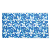 Housse D'oreillers ALOHA HAWAII (BLEU x 2) (Dos-gauche)