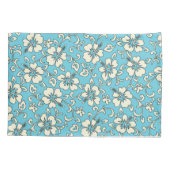 Housse D'oreillers Aloha Patchwork Hawaiian Tropical Prints - Turquoi (Dos)