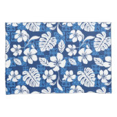 HOUSSE D'OREILLERS ALOHA VENDREDI (BLEU) (devant-Droit)