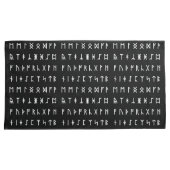 Housse D'oreillers Alphabet Runique [Futhorc] (devant-Droit)