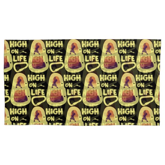 Housse D'oreillers Alpinistes (devant-gauche)