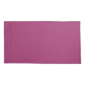 Housse D'oreillers Amarant (M&P) (couleur solide) (Dos-gauche)