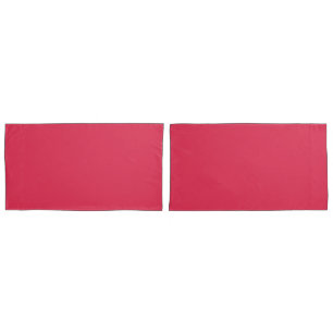 Housse D'oreillers Amaranthe (couleur solide)
