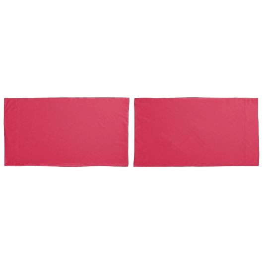 Housse D'oreillers Amaranthe (couleur solide) (devant-Set)