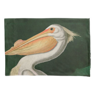 Housse D'oreillers American White Pelican Birds of America Audubon