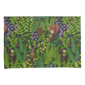 Housse D'oreillers Amimies et plantes des bois (devant-Droit)
