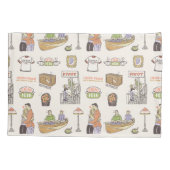 Housse D'oreillers AMIS™ | Icônes de dessin (Dos)