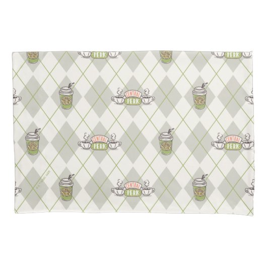 Housse D'oreillers AMIS™ | Motif de Jacquard Perk Central (devant)