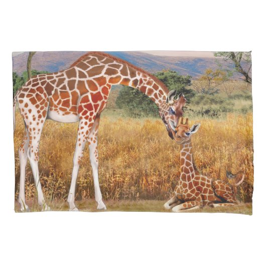 HOUSSE D'OREILLERS AMOUR GRAND D'EN HAUT (devant)