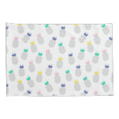 Housse D'oreillers Ananas abstraits (Dos-Droit)