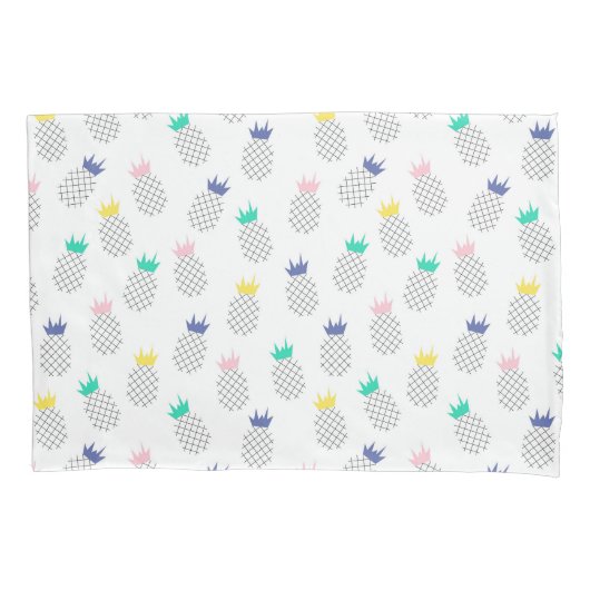 Housse D'oreillers Ananas abstraits (devant-gauche)