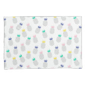 Housse D'oreillers Ananas abstraits (devant-Droit)