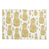 Housse D'oreillers ananas doré (Dos)