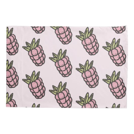 Housse D'oreillers Ananas Motif Y2K Retro Funky Retro (Dos)