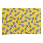 Housse D'oreillers Ananas sur l'or (devant-Droit)