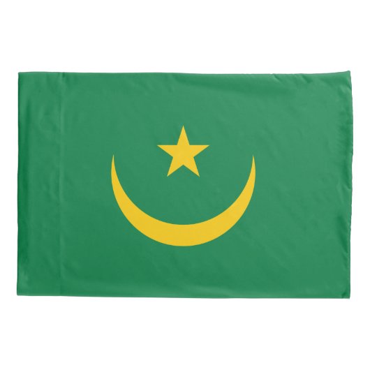Housse D'oreillers Ancien drapeau mauritanien (Dos)