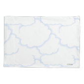 Housse D'oreillers Angel dans Blue Sweet Dreams (Dos)