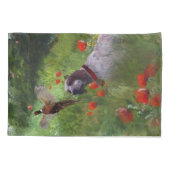 Housse D'oreillers Anglais Setter, Chasse de faisan (Dos)