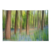 Housse D'oreillers Angleterre| Bluebell Oak Woodland au printemps (Dos-Droit)