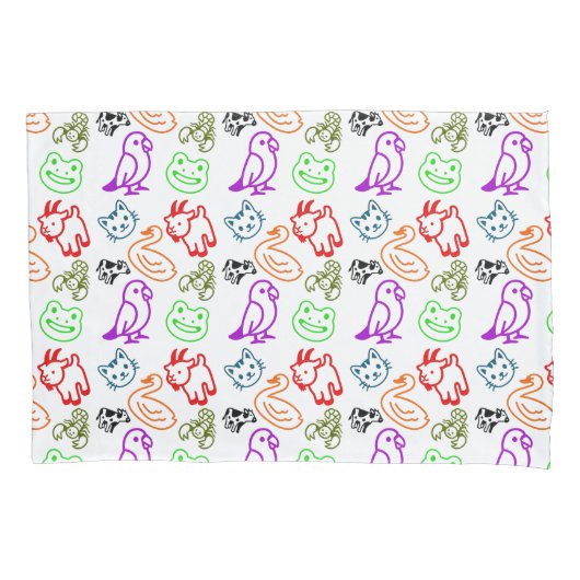 Housse D'oreillers Animal Blanket (devant)