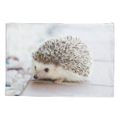 Housse D'oreillers Animal mignon de hérisson de bébé (Dos)