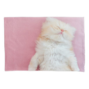 Housse D'oreillers Animaux de bébés cutest Belle Chaton Dormir