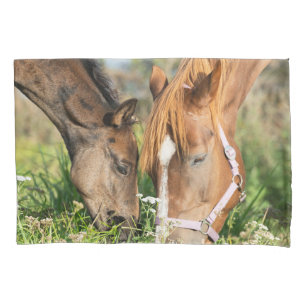 Housse D'oreillers Animaux de bébés cutest Colt à cheval