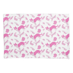 Housse D'oreillers Animaux de compagnie sur Parade Coussin Coque (ros