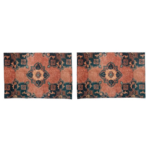 Housse D'oreillers Antique unique Perse Kilim tapis (devant-Set)