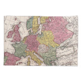 Housse D'oreillers Antique vieille carte inspirée (9) (Dos-gauche)