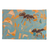 Housse D'oreillers Ants with Blue flowers Autralian Flora (Dos)