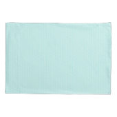 Housse D'oreillers Aqua Blue Turquoise Turquoise blanc Chevron (Dos)