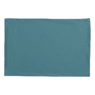 Housse D'oreillers Aqua - Teal - Turquoise - Blue-Green Solid Color