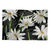 Housse D'oreillers Aquarelle Chamomile : Impression botanique (Dos)