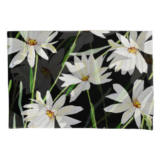 Housse D'oreillers Aquarelle Chamomile : Impression botanique