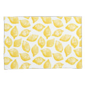 Housse D'oreillers Aquarelle Citron Motif (devant-Droit)