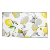 Housse D'oreillers Aquarelle citrons 20 (Dos)