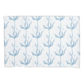 Housse D'oreillers Aquarelle Côte d'algues (devant)