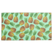 Housse D'oreillers Aquarelle d'ananas 2 (devant-Droit)