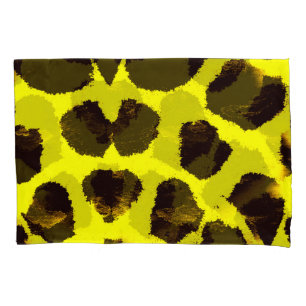 Housse D'oreillers Aquarelle de Poster de animal Abstrait Leopard