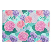 Housse D'oreillers Aquarelle du jardin de printemps 2 (Dos)