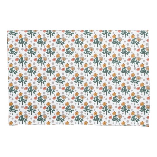 Housse D'oreillers Aquarelle florale (devant)