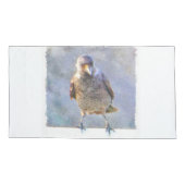Housse D'oreillers Aquarelle Jackdaw (Dos)