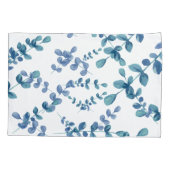 Housse D'oreillers Aquarelle moderne Verdure botanique d'Eucalyptus (Dos)